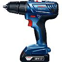 BOSCH 18V BATTERY SCREWDRIVER MODEL: GSR180-LI